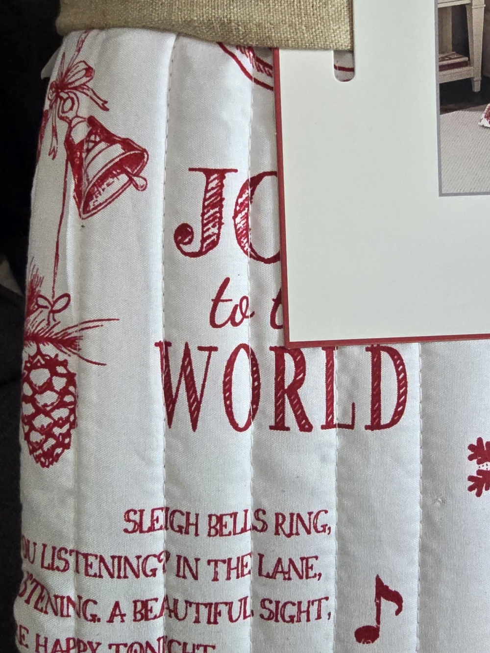 Full/Queen Christmas Quilt Set - Picture 5 of 6